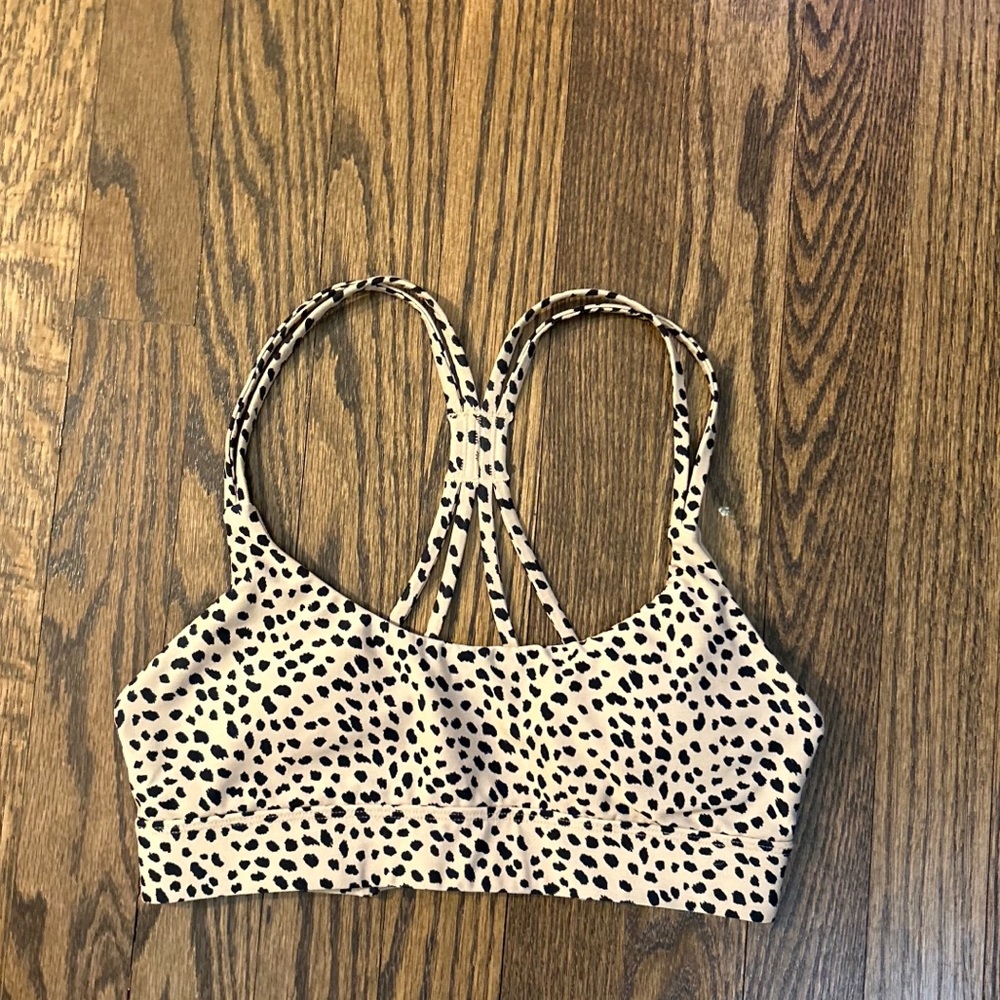Print sports bra